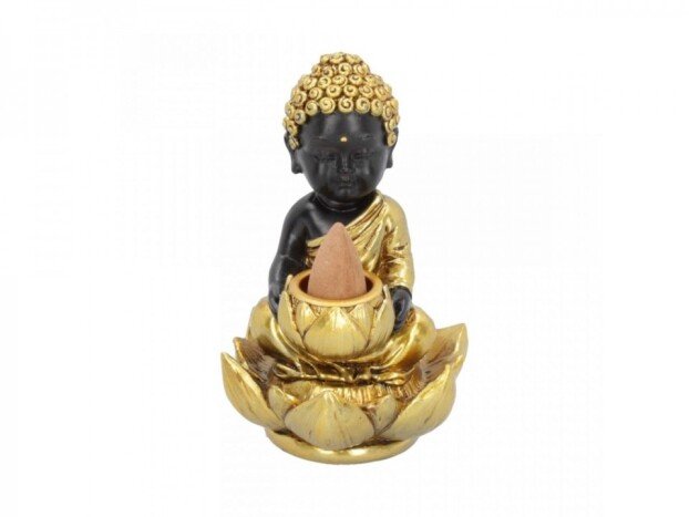 Suport conuri tamaie backflow Buddha Copil 10 cm